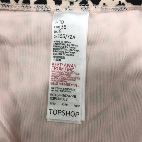 Topshop Leopard Side Tie Bikini Bottoms - Picture 8 of 10